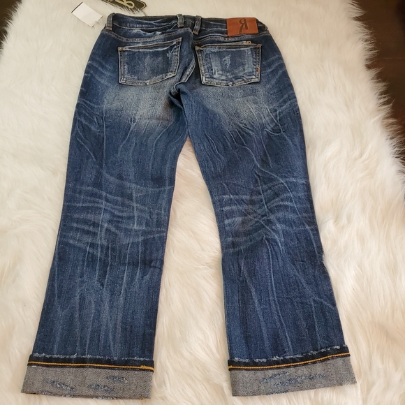 **Rock Revival Sz 26 Easy Capri Jeans - Picture 3 of 8